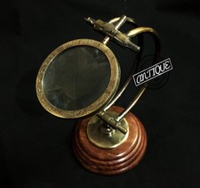 Vintage Antik Messing / Glas