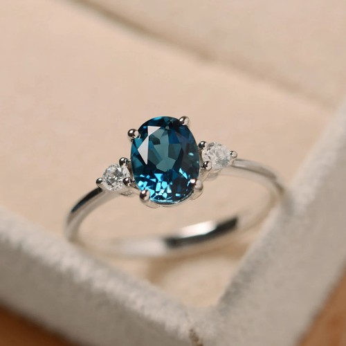 Echter london blautopas - london, ring