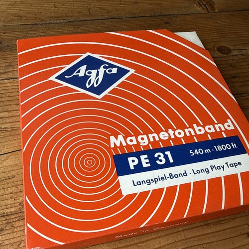 Tonband magnetonband agfa pe31 - magnetonband,