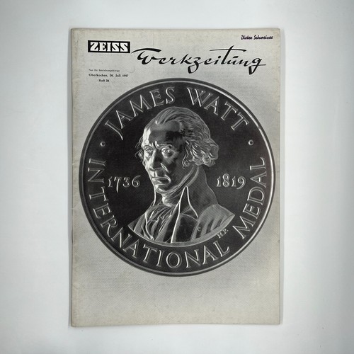 Zeiss werkzeitung - werkzeitung, /