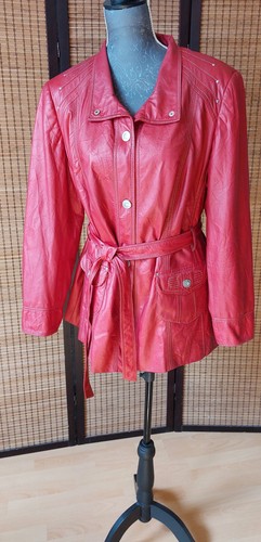 Kirsten kunstlederjacke rot - kirsten,