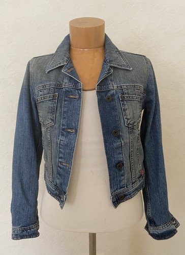 Mustang jeans jacke blau - mustang,