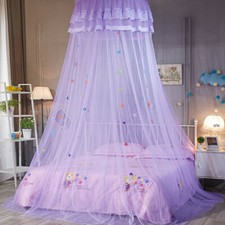 Betthimmel Rund Spitze Prinzessin Moskitonetz Kinder Schlafzimmer Dekoration