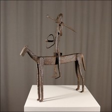 80657) Eisen Reiter-Figur