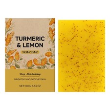 Seifenstück mit Zitrone