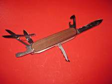 Victorinox Climber Schweizer Messer mit Walnuss-Holzschalen