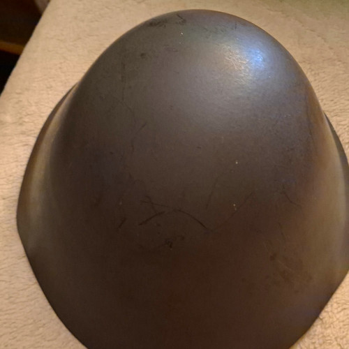 Stahlhelm militaria grau grün - stahlhelm, grau/grün