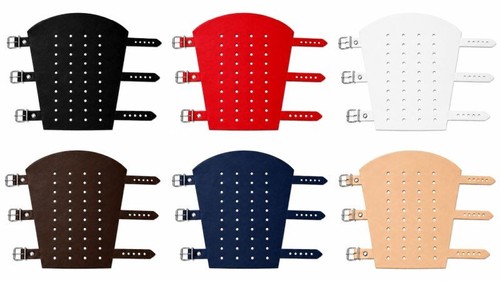 Leder armschiene armstulpe - leder,