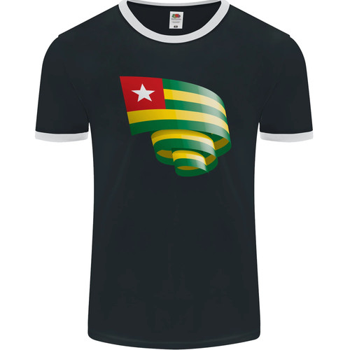 Curled togo flag togolese day - curled,