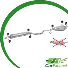 Auspuff für SAAB 9-5 I 2.0