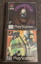 PS1 Spiele - Oddworld Abe‘s Oddysee und  Abe‘ Exoddus - Psone - PAL - Konvolut