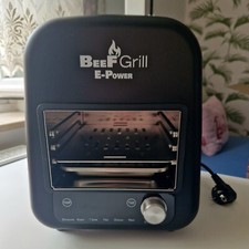GOURMETmaxx Beef Grill E-Power Elektrischer Tischgrill - Schwarz Elektrogrill