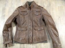J&E JAGGER&EVANS stylische weiche Lederjacke HINU braun Gr. L NEUw. JS917