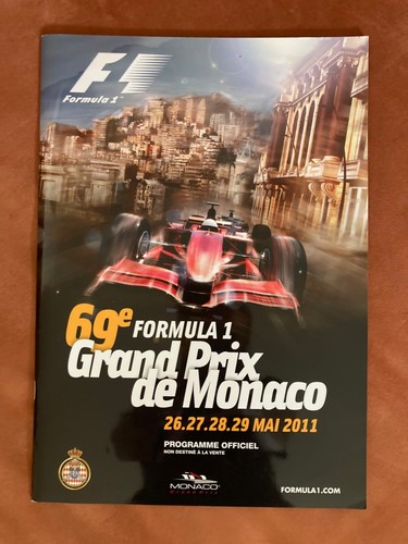 Programmheft formel monaco - programmheft, 1
