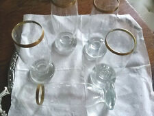 5 Kristall Biergläser mit