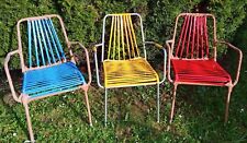 2 Spaghetti Spagetti Stuhl original 70er neu unbenutzt ovp rar Retro Garten Alu