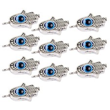 10pcs Hamsa Hand Fatima Eye