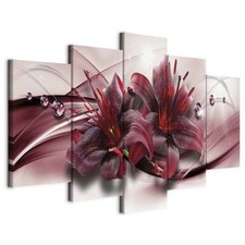 Wandbild 5 tlg Groß