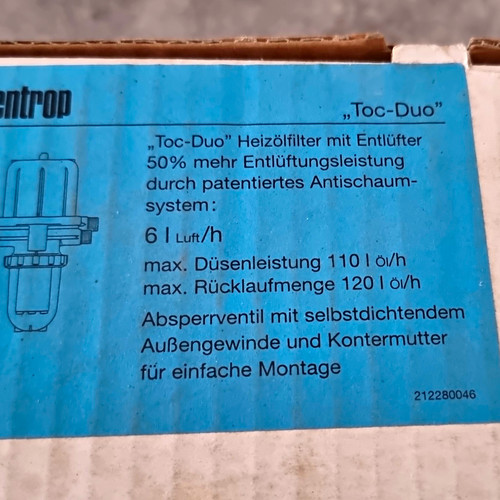 Oventrop toc duo - oventrop, heizölfilter