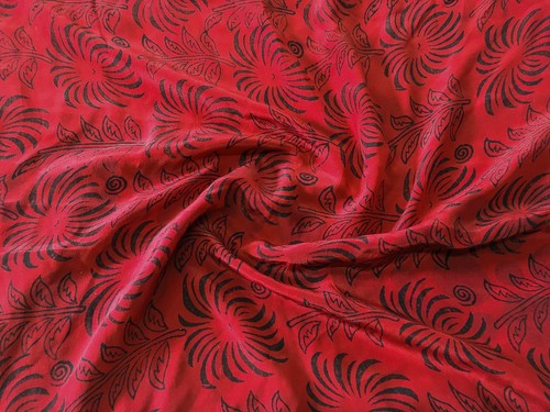 Reine krepp seide sari 100 - krepp,