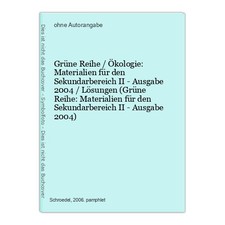 Grüne Reihe / Ökologie