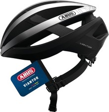 ABUS Helm Viantor, leichter Helm, Größe L (58-62 cm), gleam silver, Damen/Herren