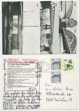 111257 - Ganzsache, ZuF - Verschub Oberkasseler Brücke, Düsseldorf 1976