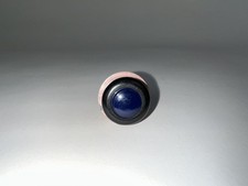 Kontrolleuchte blau rund