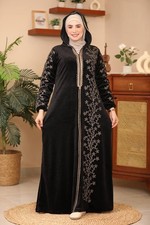 Luxury Velvet Galabia Kaftan