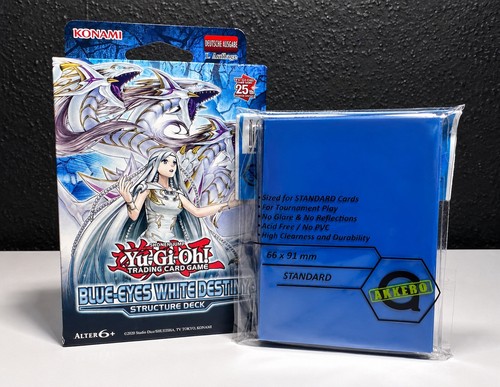Yugioh blue eyes - blue, white