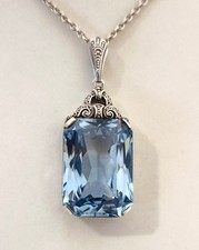 Anhänger Silber Art Deco