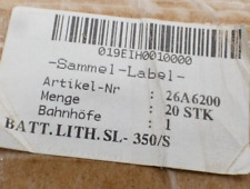 18 x Tadiran Lithium-Batterie, 3.6 V, 1/2R6, 1/2 AA 26A6200