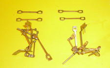 HRUSKA H0 Ersatzteil komplette Steuerung und Kuppelstangen für Dampflok BR 91