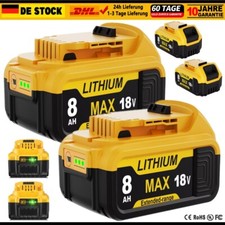 8,0Ah Akku Für DeWalt 18V XR