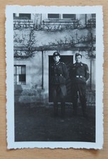 Schwarz Weissfoto  junge Soldaten Wehrmacht Uniform Schiffchen  Vintage 1944