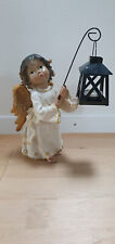 Neuwertig!! Figur Weihnachten Engel mit Laterne ca. 26 cm hoch