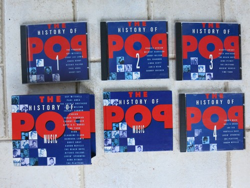 History pop music cd - history, of