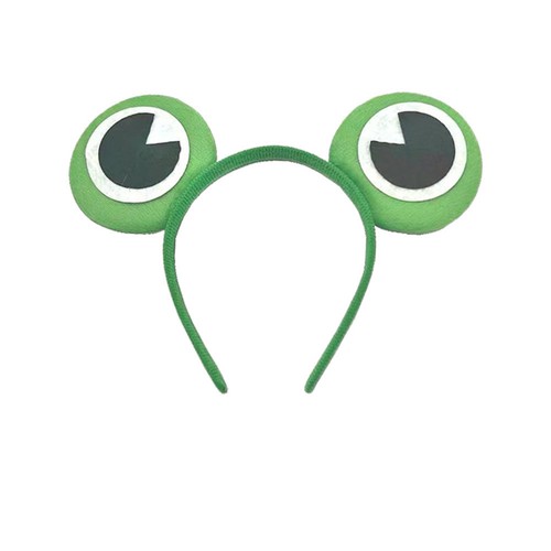 Frosch haarreif grün - frosch-haarreif,