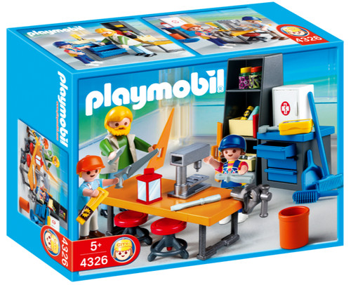 Playmobil 4326 werkunterricht - playmobil,