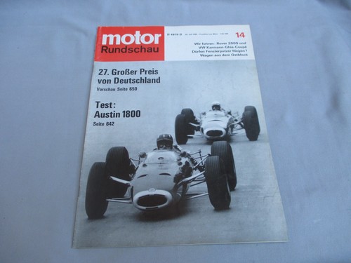 Motor rundschau 1965 - motor,