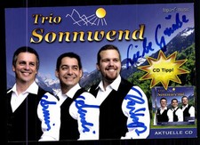 Trio Sonnwend Autogrammkarte Original Signiert ## BC 54844