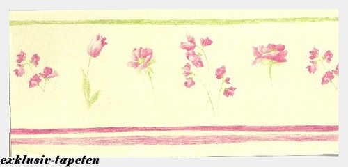 Bordüre tapetenborten flower - bordüre,
