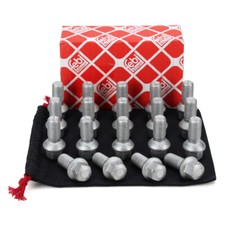20x febi 18913 Radbolzen Radschrauben M14x1,5mm 26mm für MERCEDES-BENZ + Beutel