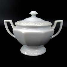 Rosenthal Porzellan Zuckerdose Serie Maria Weiss Classic Rose Sugar Pot 1. Wahl