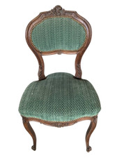 Antiker Stuhl Gepolsterter