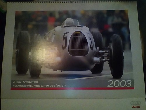 Kalender audi tradition - tradition, 2003
