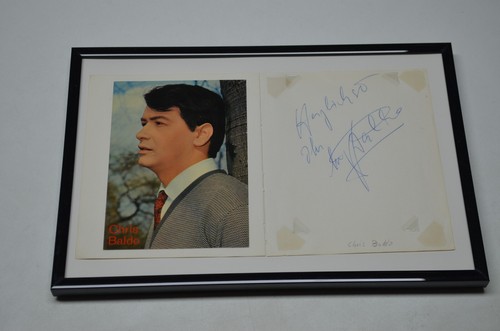 Autogramme von chris baldo - x,