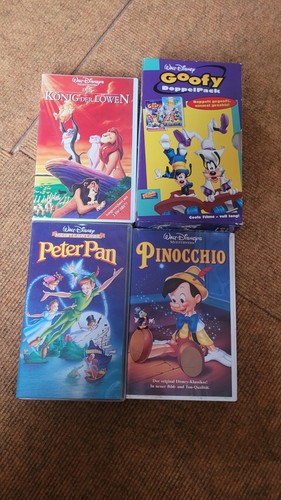 Vhs kassetten der goofy - kassetten,