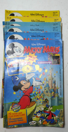 1992 micky maus hefte konvolut - maus,