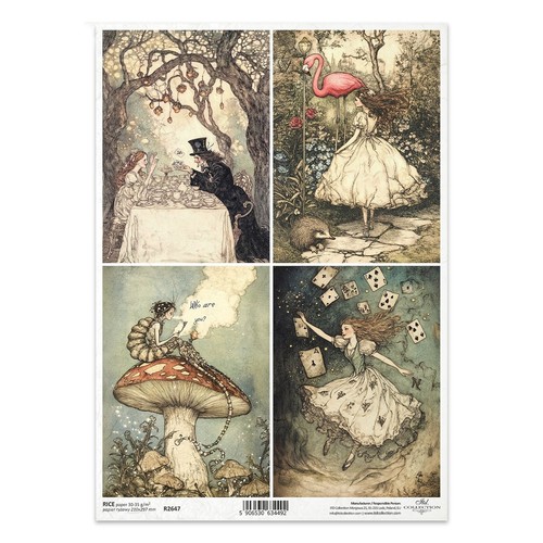 Reispapier decoupage - reispapier,